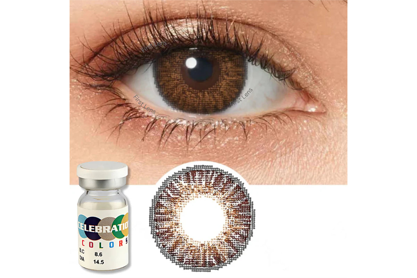 Celebration Toric Yearly Color (Lenses) - 2 Pcs Pack
