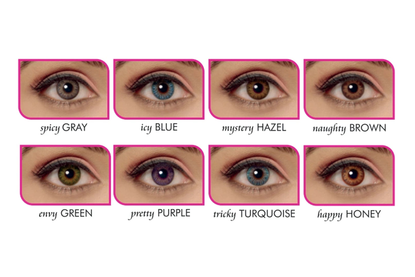 Polylite Monthly Color No Power (Lenses) - 2 Pcs Pack