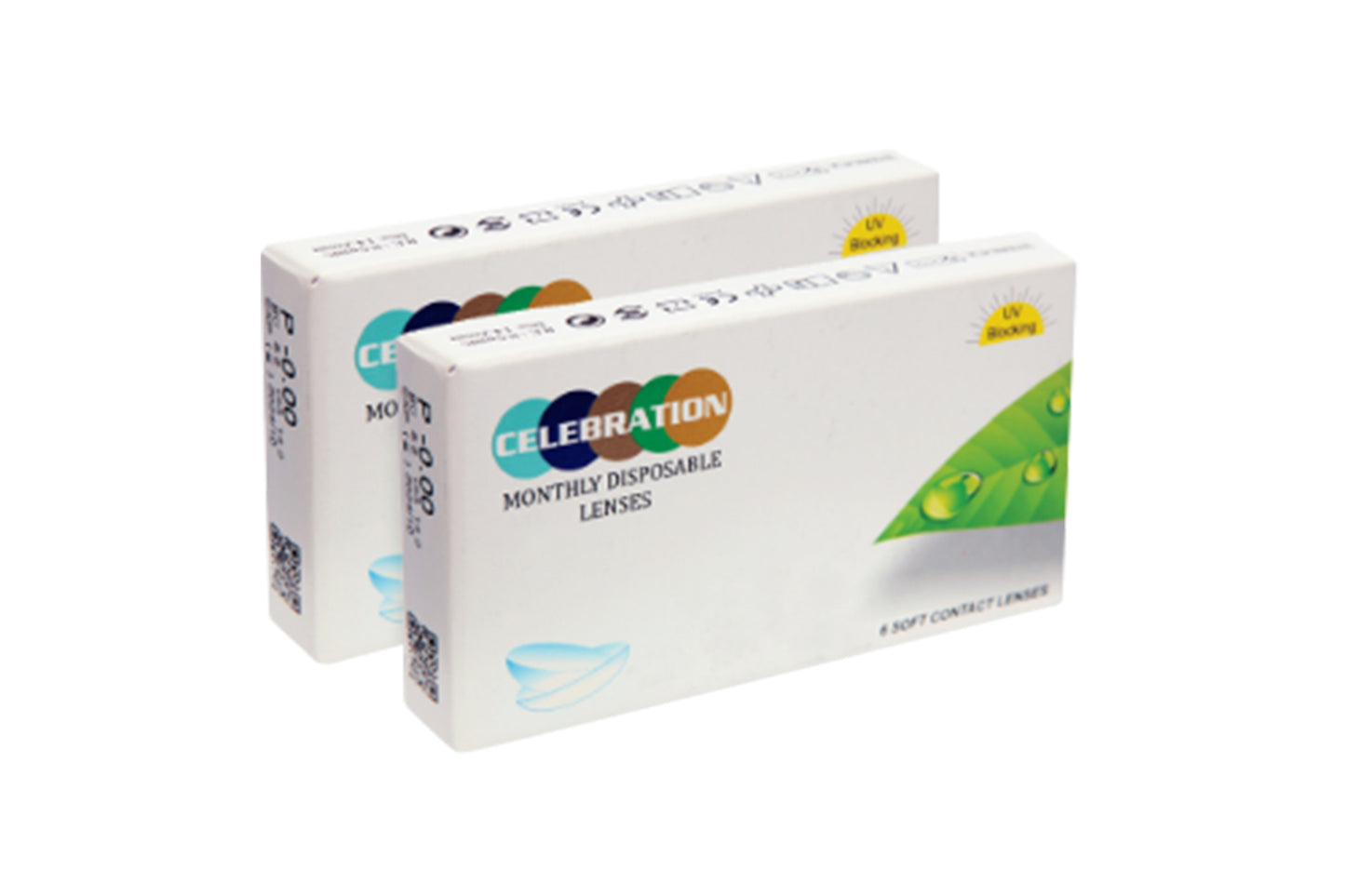 Celebration Monthly Clear (Lenses) - 6 Pcs Pack