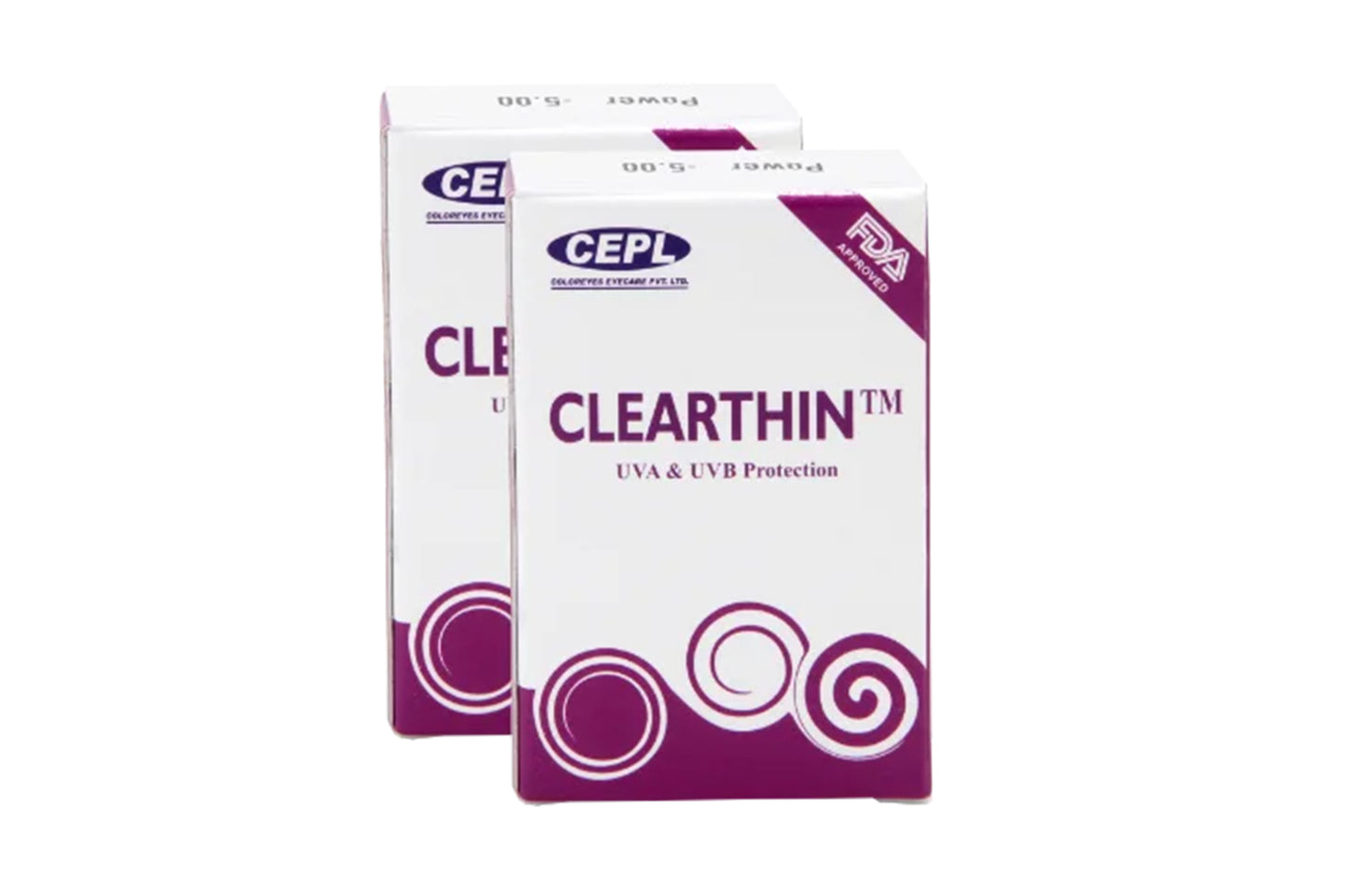 Celebration Clear Yearly (Lenses) - 2 Pcs Pack
