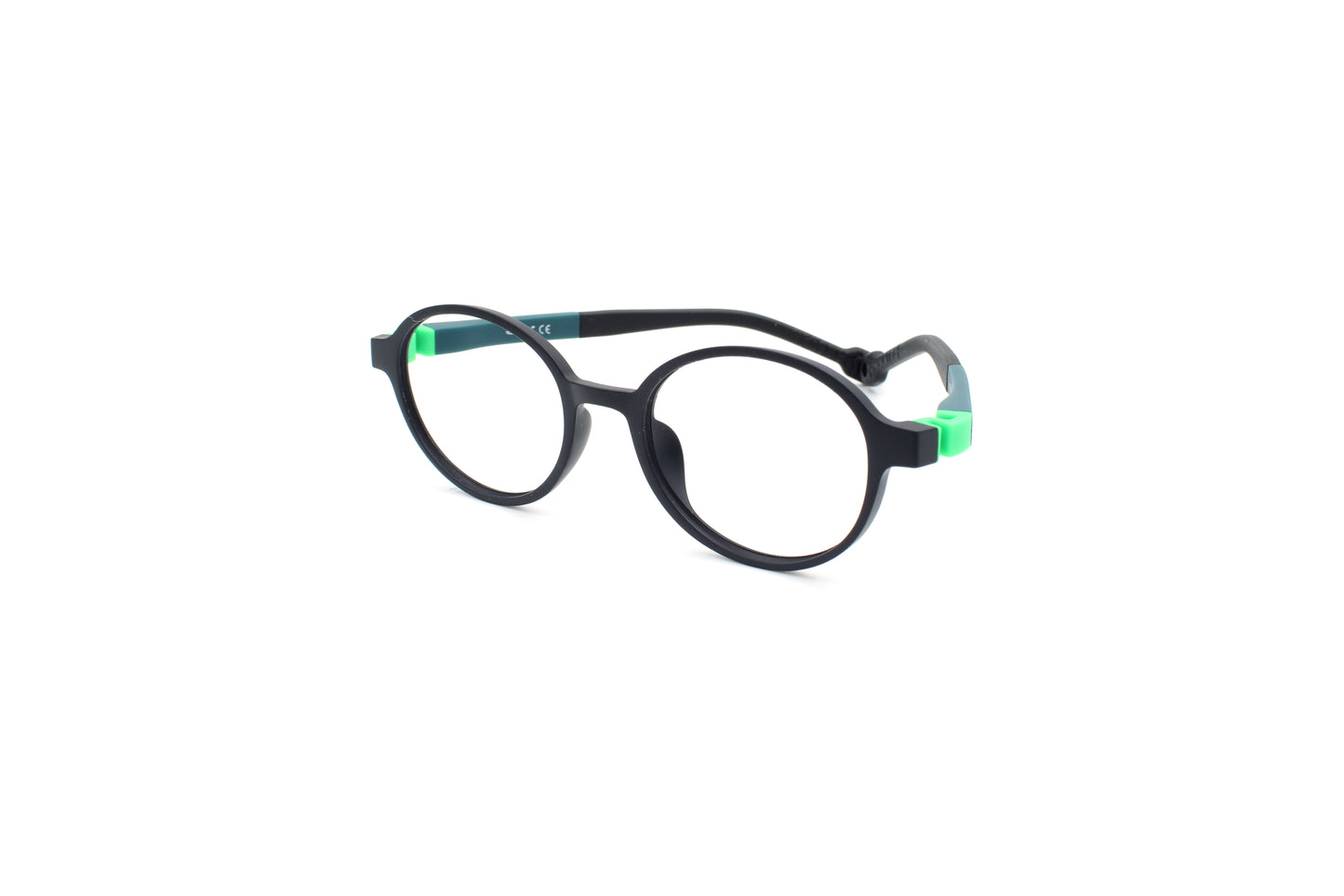 DIMANNI KIDS BLACK WITH GREEN TIP - KR317