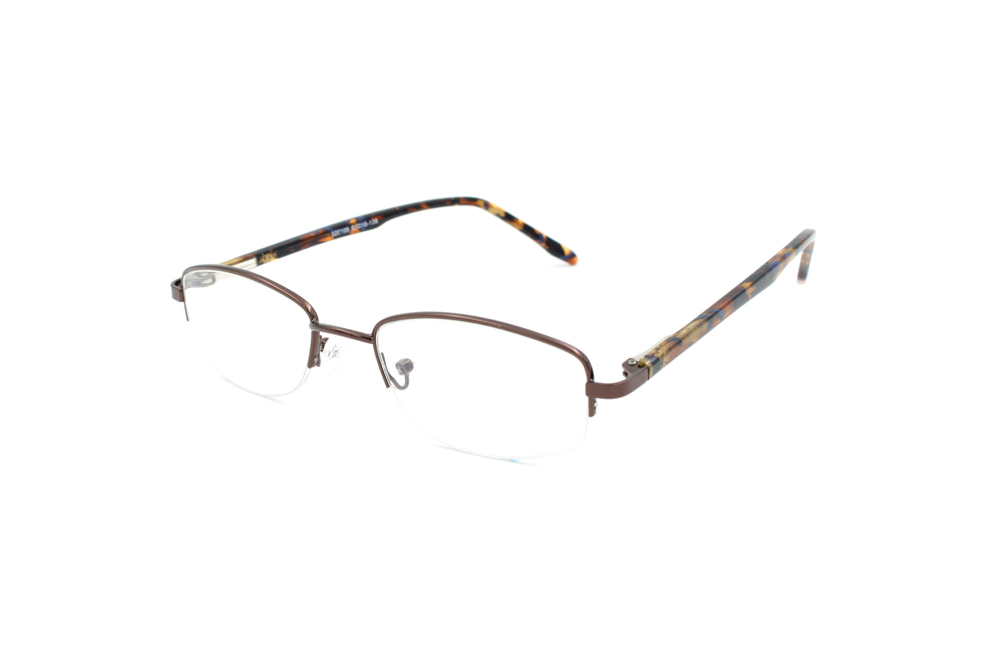 VOILETTE RECTANGLE HALF-RIM EYEGLASSES 320109