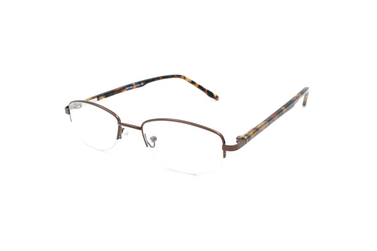 VOILETTE RECTANGLE HALF-RIM EYEGLASSES 320109