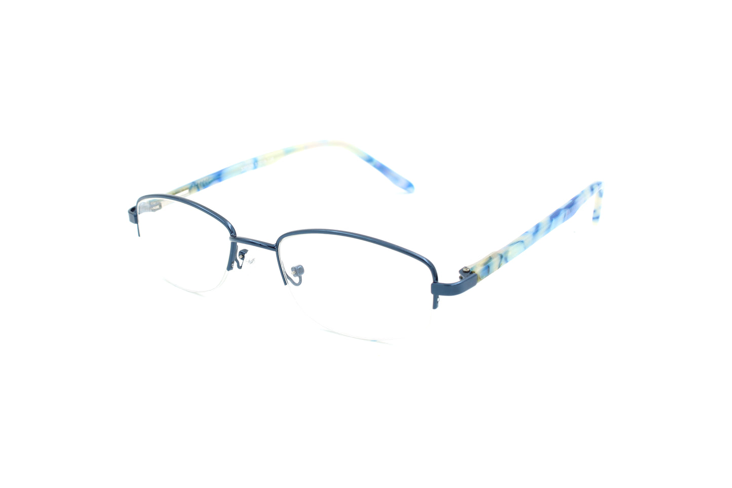 VOILETTE RECTANGLE HALF-RIM EYEGLASSES 320109