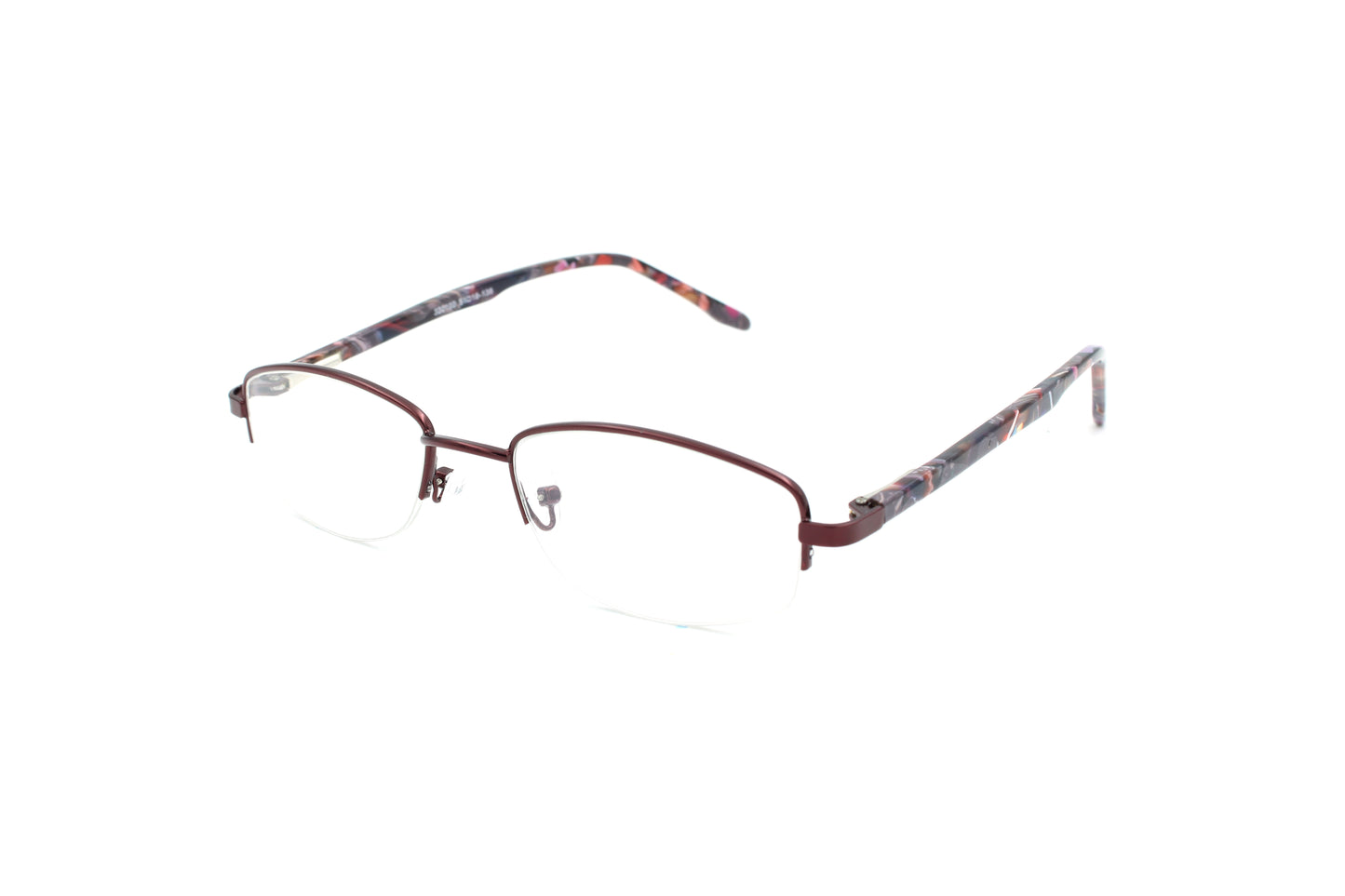 VOILETTE RECTANGLE HALF-RIM EYEGLASSES 320109