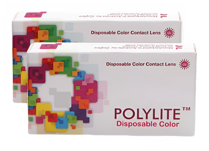 Polylite Monthly Color No Power (Lenses) - 2 Pcs Pack